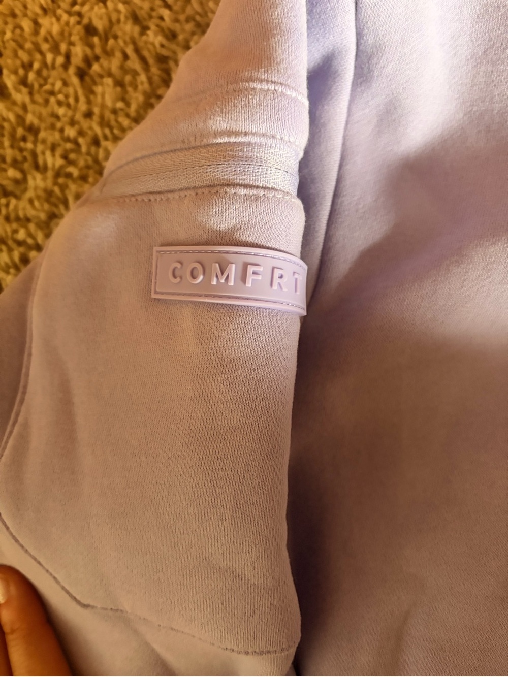 Comfrt Lavender Pastel Edit Hoodie Jogger Sweatpants Set Size M - Picture 7 of 11